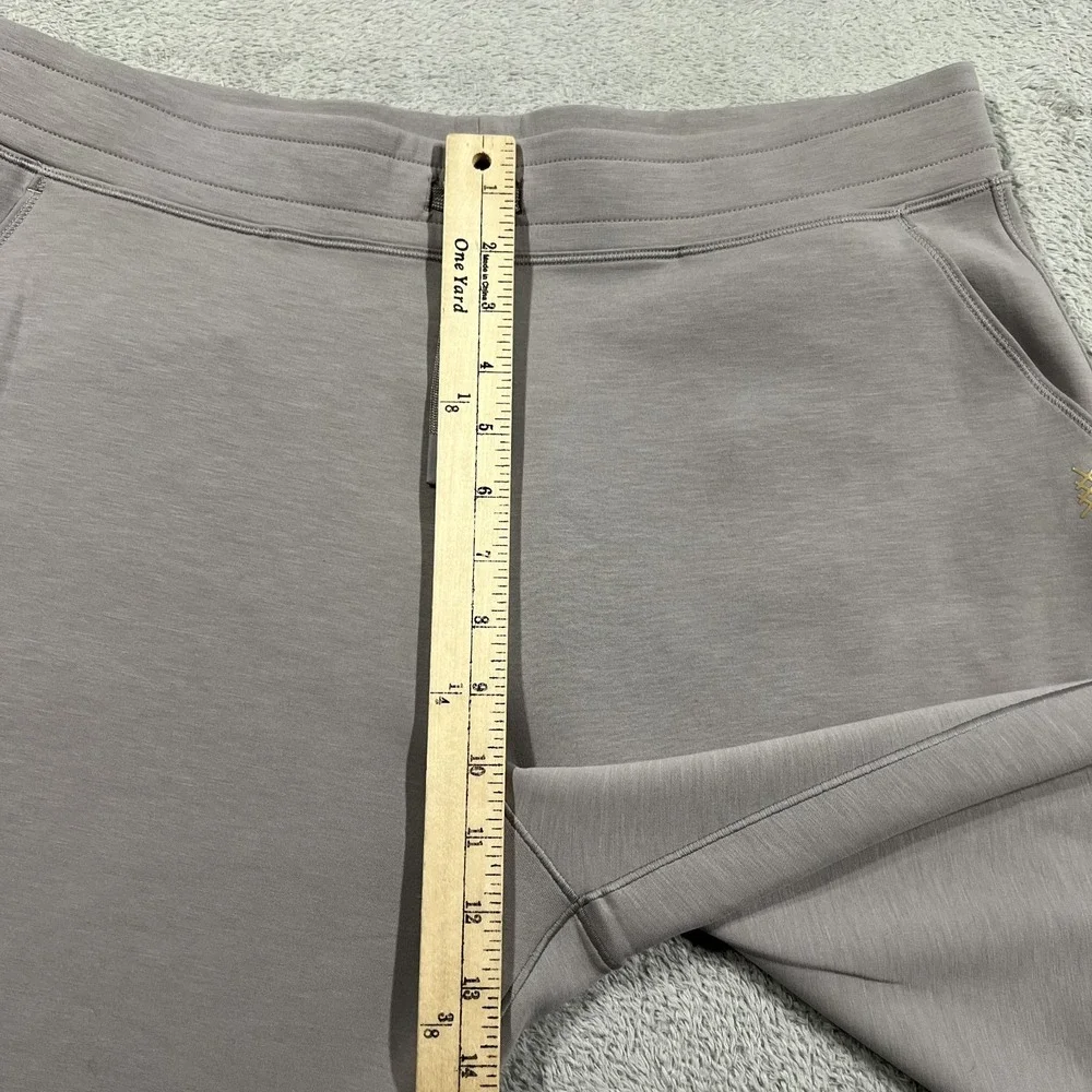 Rhone DreamGlow Jogger Sweatpants Womens XL Lounge High Rise Dove Gray